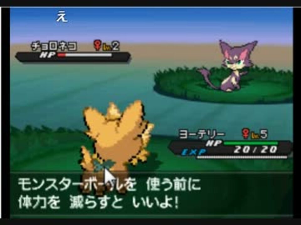 ポケモンbw2 ベルさんのヨーテリーが ニコニコ動画