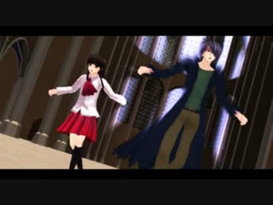 【MMD】3人でwavefile【Ib】 - ニコニコ動画