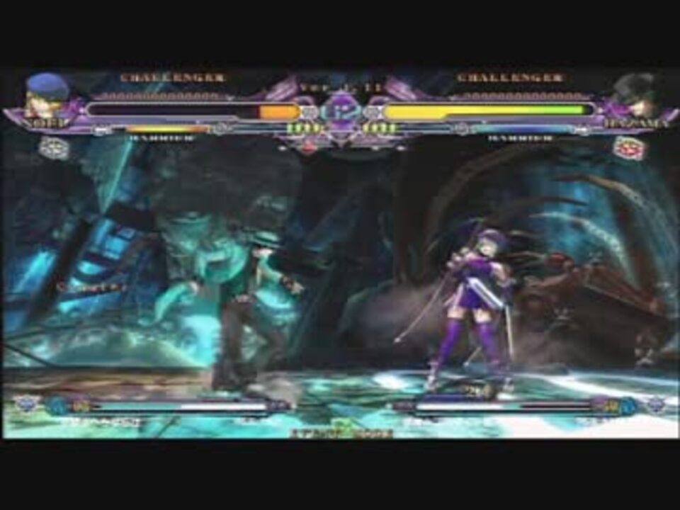 12.07.07 西日暮里バーサス ブレイブルーC-SEX ランダム3on大会 Part 6 - ニコニコ動画