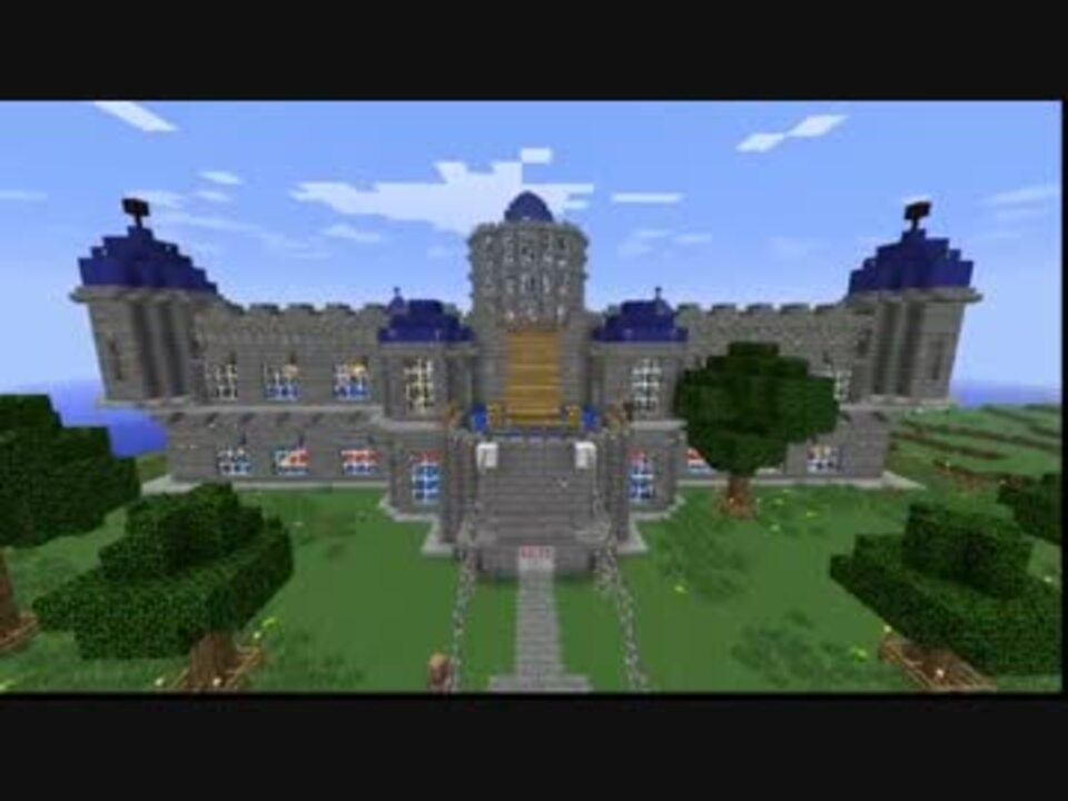 Minecraft ドラゴンクエスト５のラインハットを再現してみた ニコニコ動画