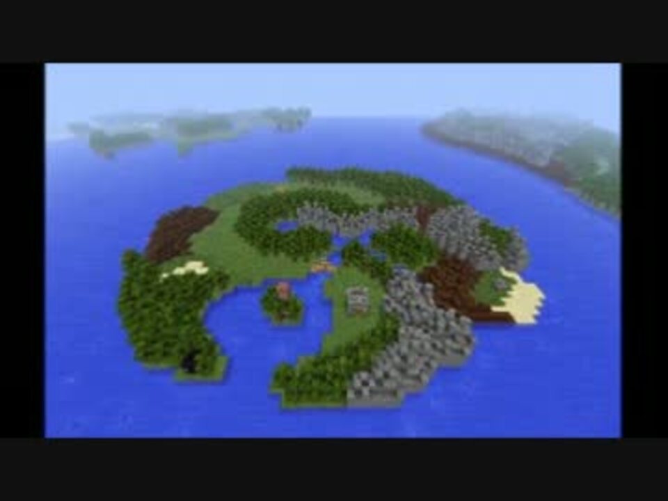 Minecraft で ｄｑ 世界地図 冒険の書１ アリアハン地方 ニコニコ動画