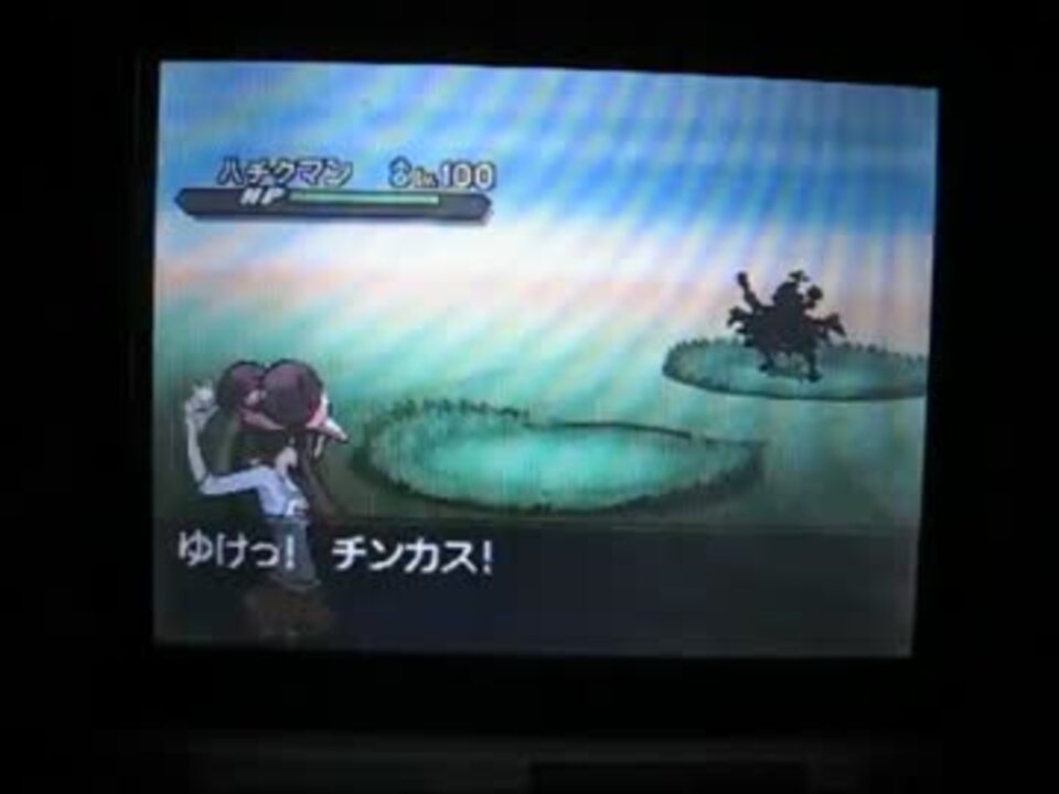 ポケモンｂｗ２ 色違いのハチクマンに挑んでみた やってみた ニコニコ動画