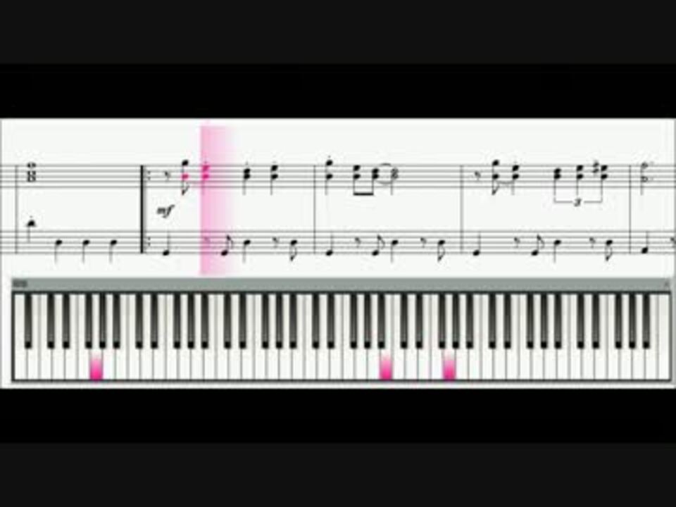 スーパーマリオ3dランド タイトルbgm ピアノ楽譜 ニコニコ動画