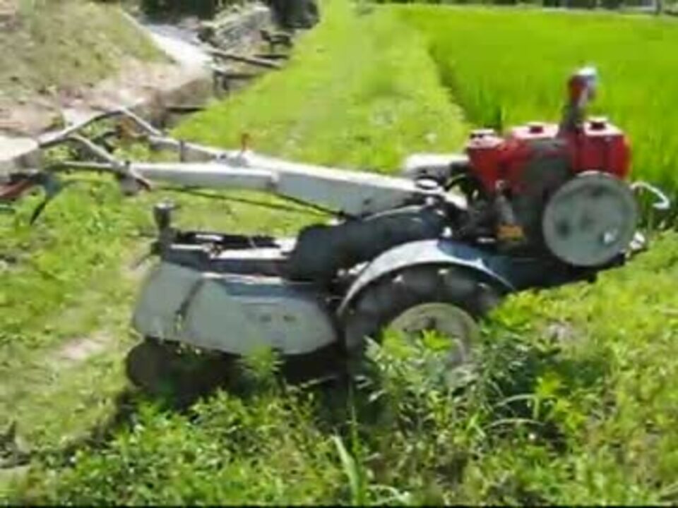 ５０年くらい前のクボタ耕運機を動かしてみた ニコニコ動画