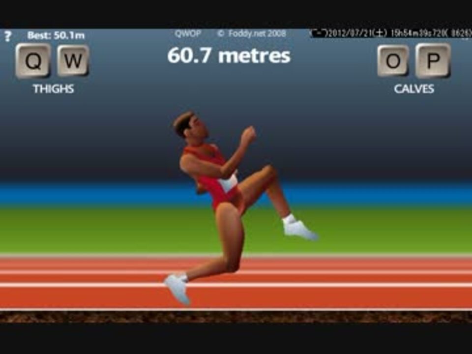 人気の Qwop 動画 403本 11 ニコニコ動画