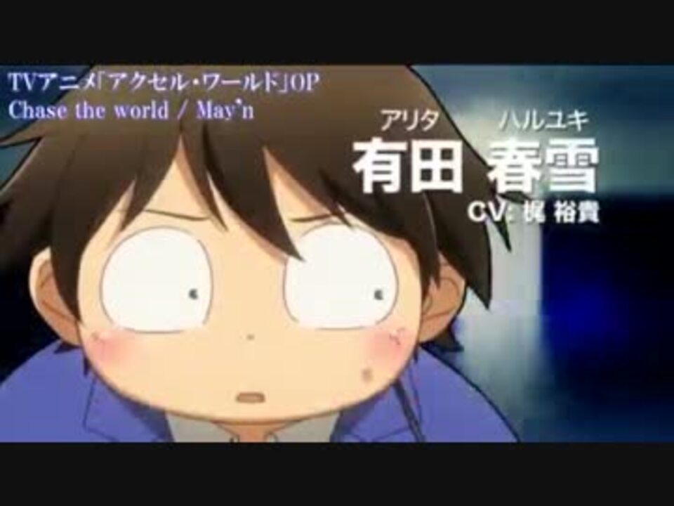 アクセル ワールド Chase The World カラオケ ニコニコ動画