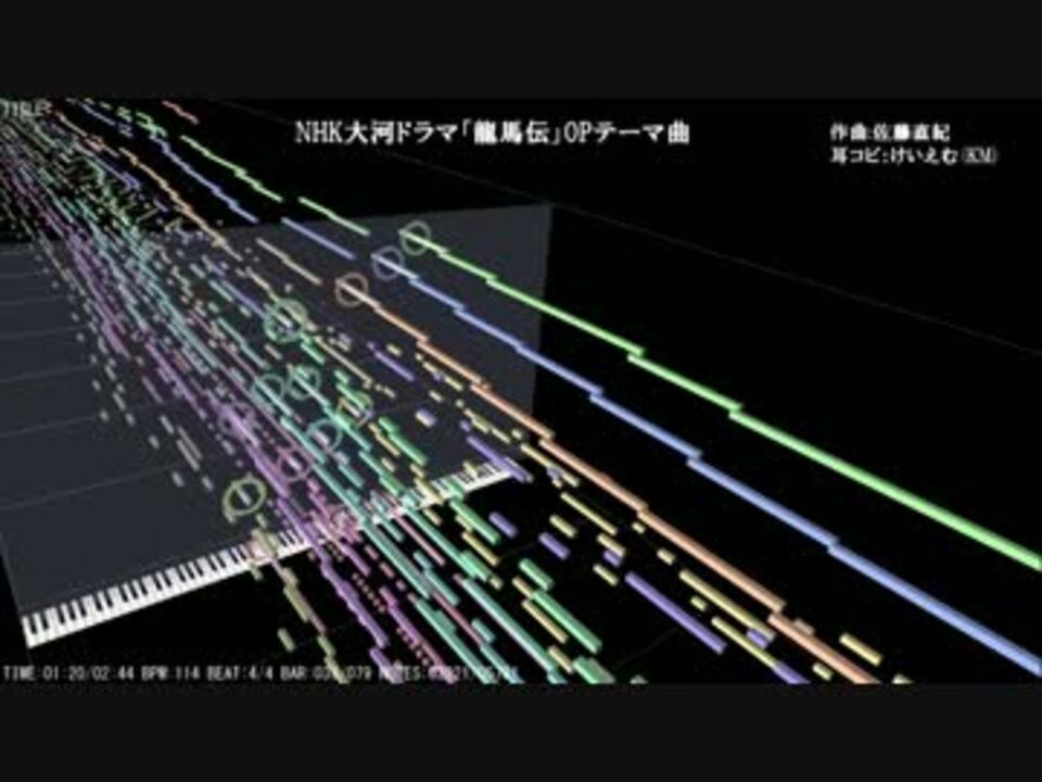 Nhk大河ドラマ 龍馬伝 Opテーマ 耳コピ オーケストラ ニコニコ動画