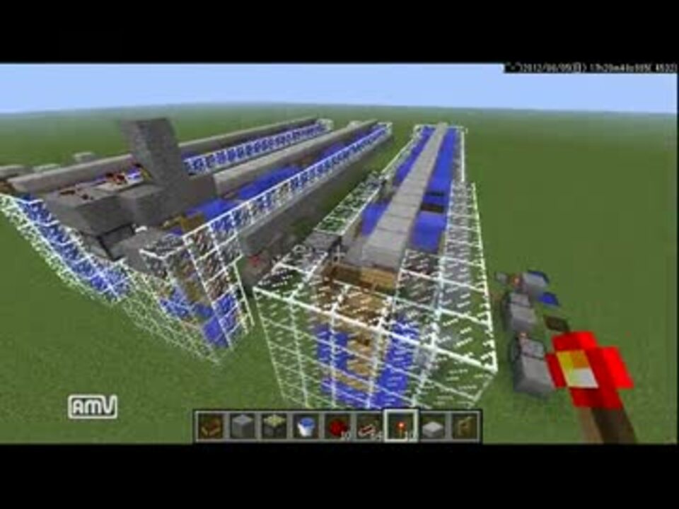 Minecraft 小型の高速ボート水路駅 1 4 2 ニコニコ動画