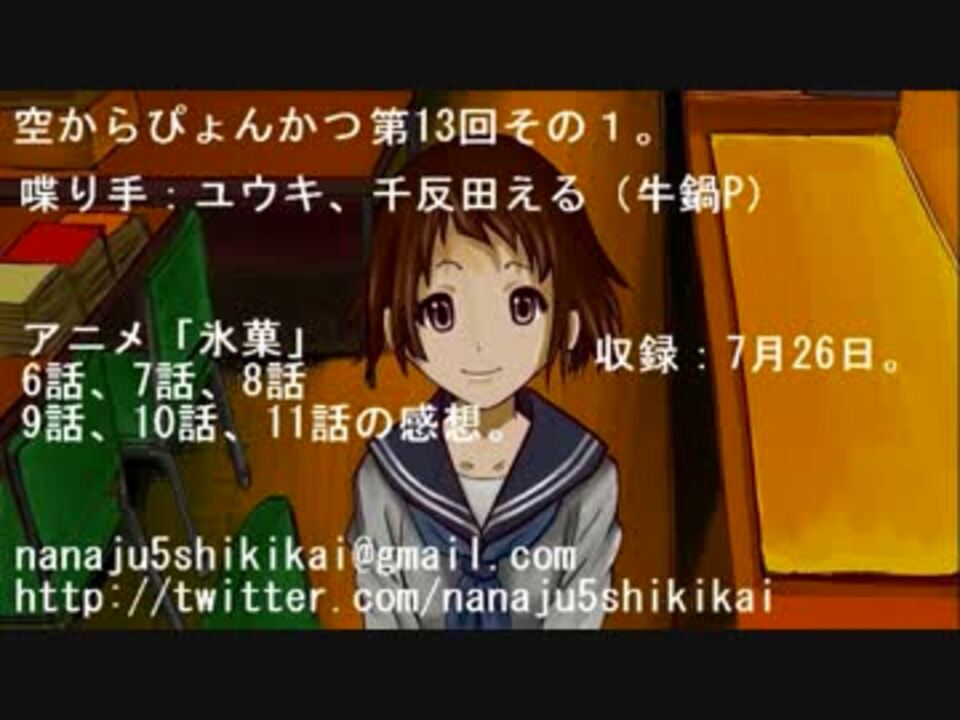 人気の 古典部 シリーズ 動画 40本 ニコニコ動画