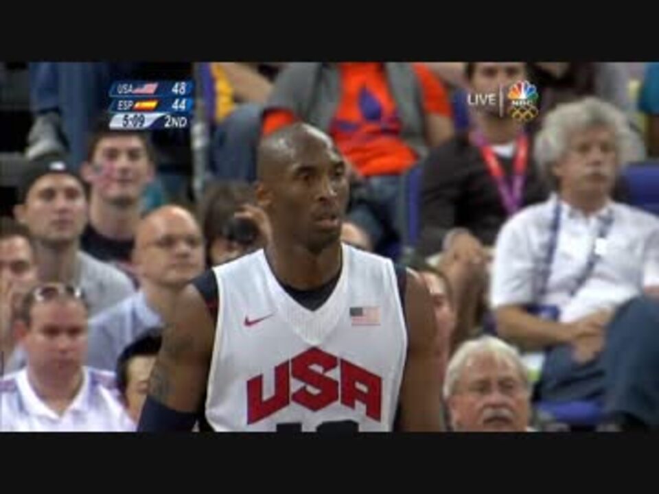 ロンドン五輪 男子バスケットボール決勝 アメリカ合衆国vsスペイン 3 6 ニコニコ動画