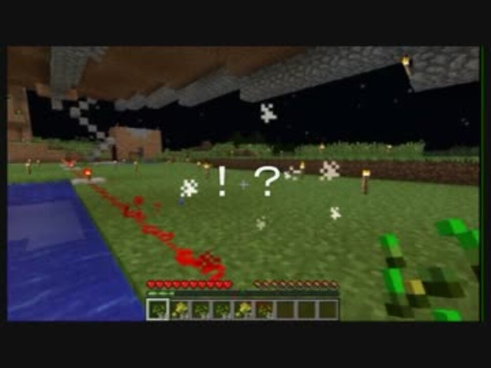 マインクラフト レッドストーンで自動小麦回収装置作ってみた ニコニコ動画