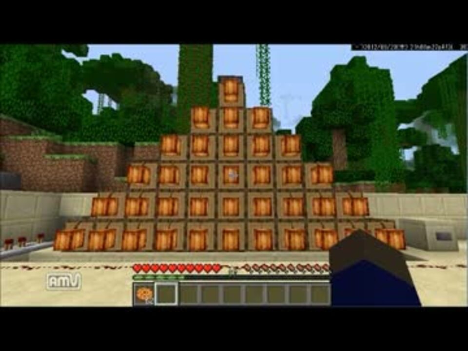 Minecraft ３分でできるお手軽カカオ豆回収機 ニコニコ動画