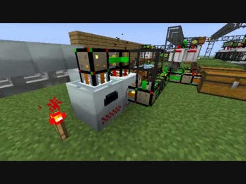 Minechemで金を触媒にリンゴを金にするだけ ニコニコ動画