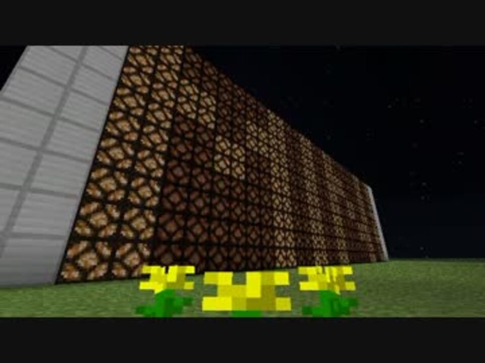 Minecraft 電光掲示板を作ってみた ニコニコ動画