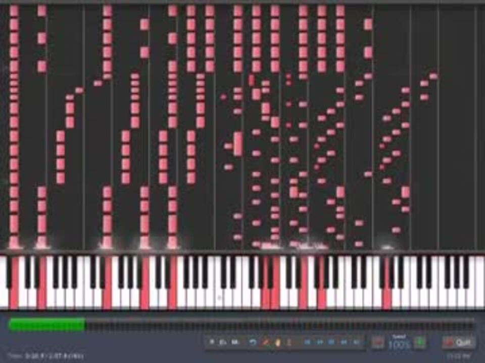 Red Zone auto remix (Synthesia) レッドゾーン ビートマニアIIDX ニコニコ動画