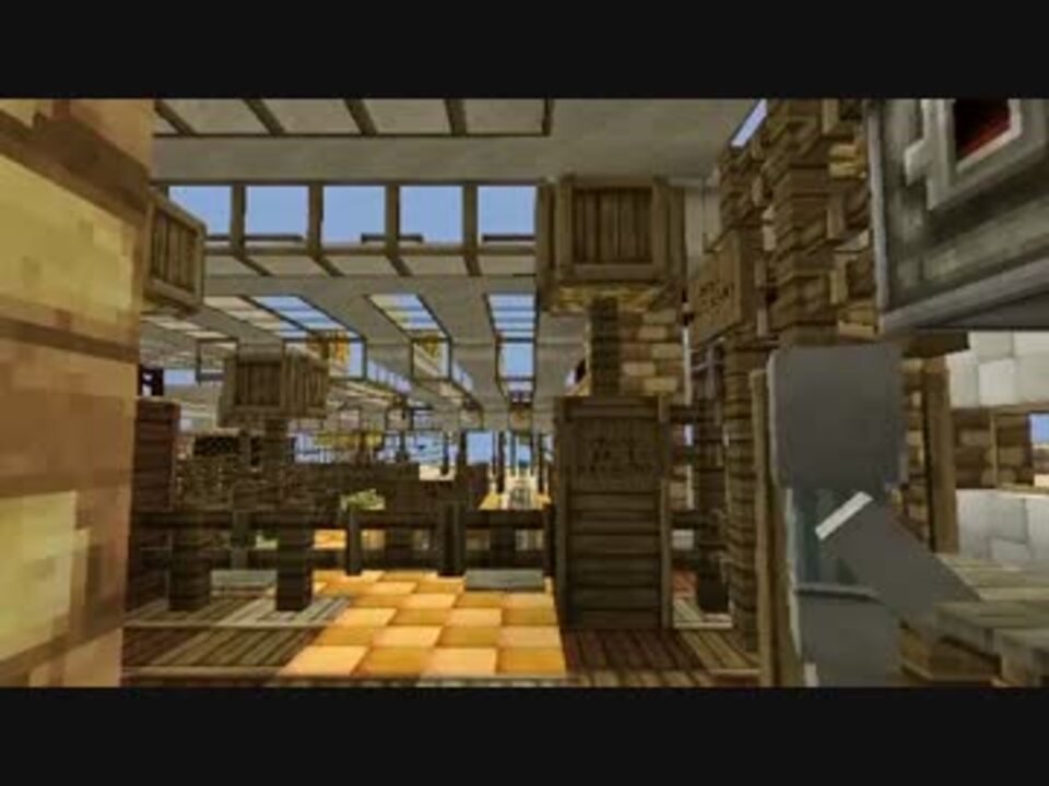 Minecraft 断崖絶壁の村を城塞都市にする Part2 前編 ゆっくり実況 ニコニコ動画