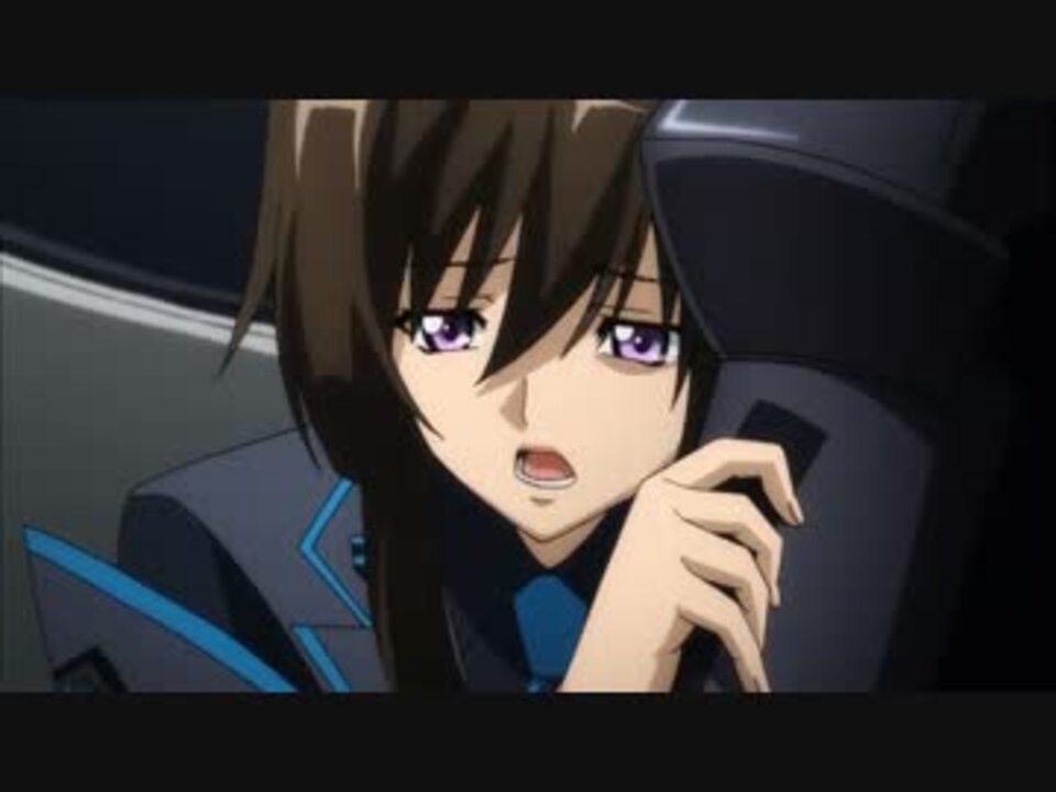 トータル イクリプス 第１２話 応急処置中の篁唯依 Mp4 ニコニコ動画