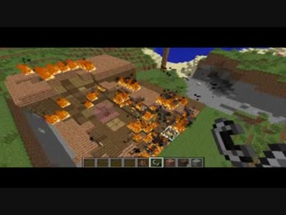 Minecraft バイオハザード４の村を作ってみた かった ニコニコ動画
