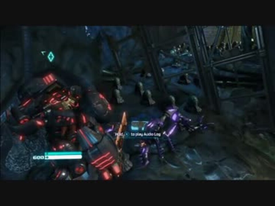 「Transformers Fall of Cybertron」audio logs locations guide 09 ニコニコ動画