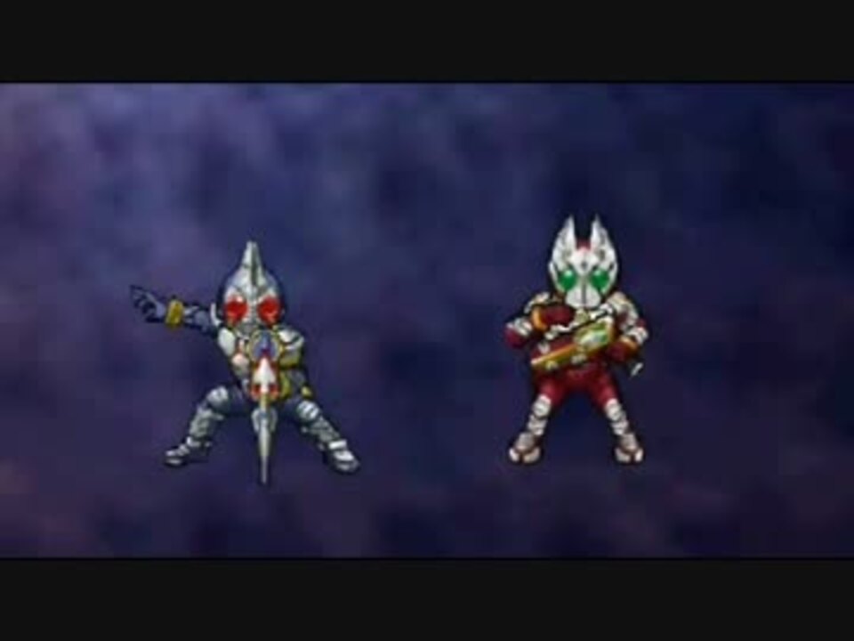 ライダージェネレーション２ ブレイド ギャレン必殺技 ニコニコ動画