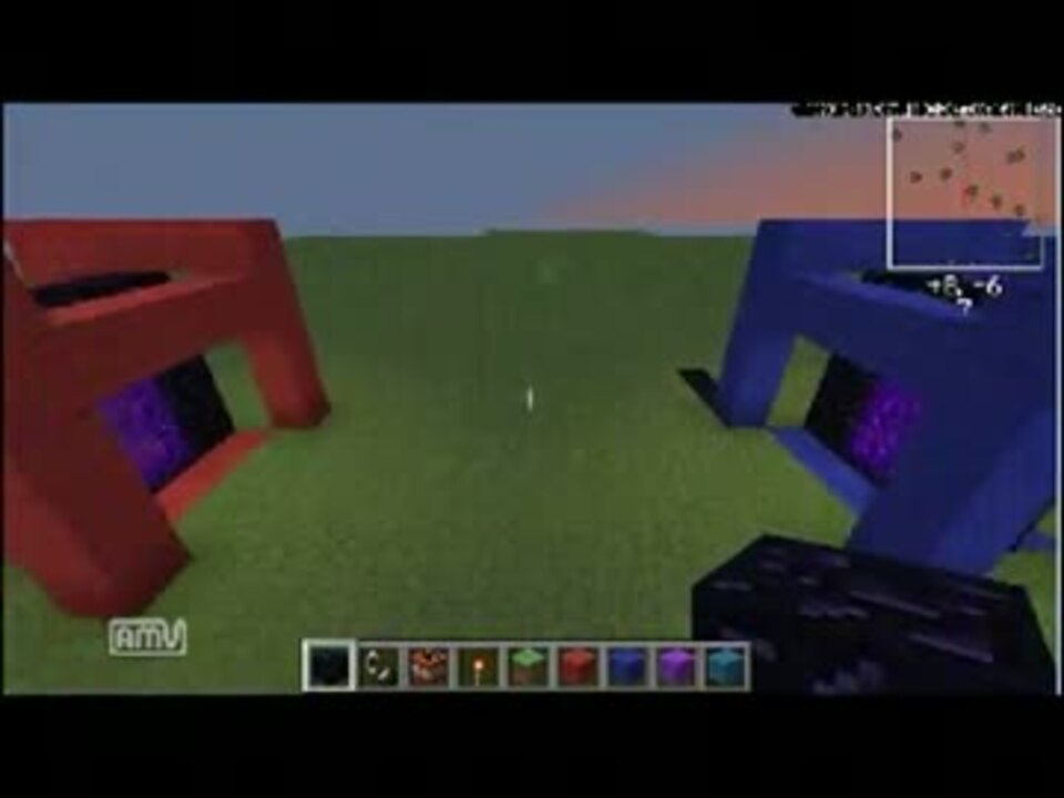 Minecraft ネザーゲートのつながり方 ゆっくり解説 ニコニコ動画