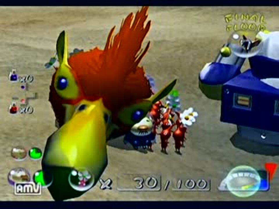 ピクミン弐をシュールに編集 縛り実況してみた 其の壱拾参 丁 ニコニコ動画