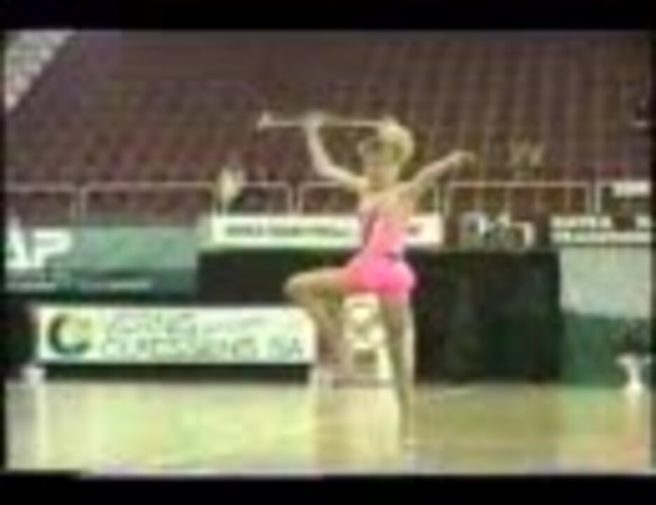 バトントワリング 1989年 Stacy Singer 12才 - ニコニコ動画