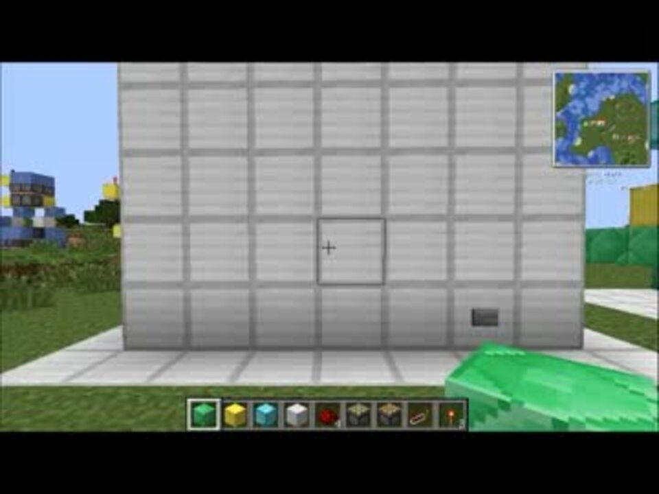 Minecraft 2 2 ピストンドア 上下収納 回路簡略ver おまけ ニコニコ動画