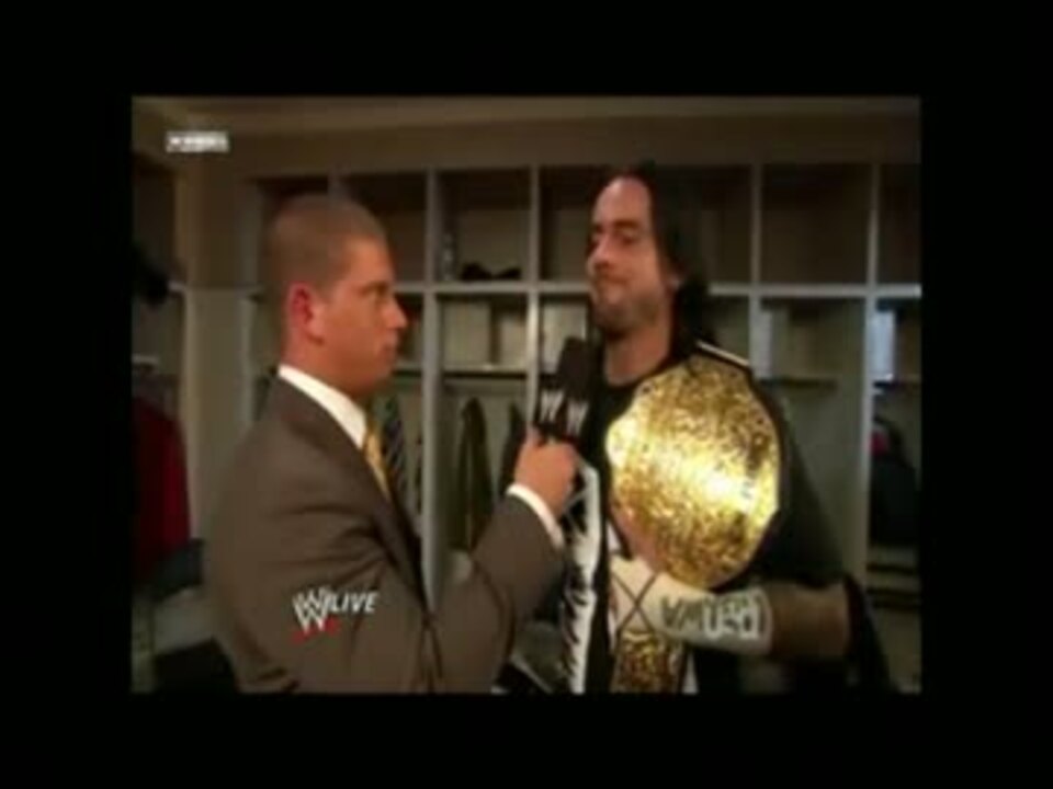 WWE】CMパンクの腕にMISAWA - ニコニコ動画