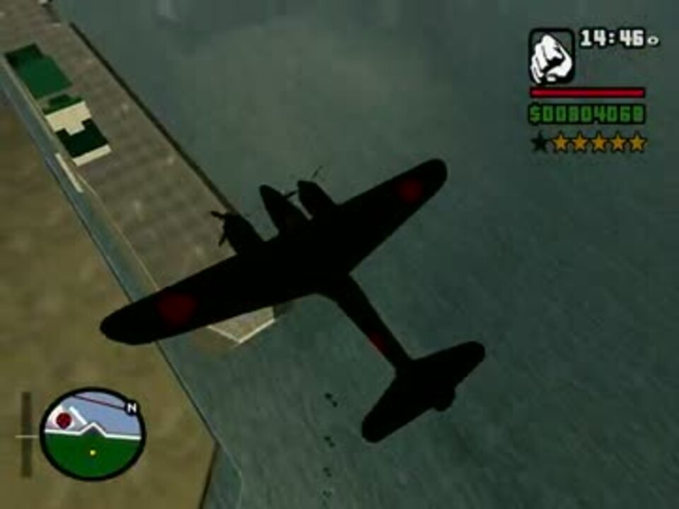 Gta Sa 米軍強襲巡洋艦に夜間爆撃機で突撃 ニコニコ動画