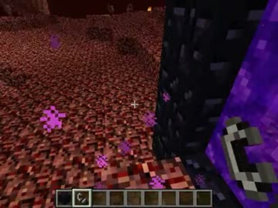 Minecraft ネザーの上限岩盤を超えてみた 誰得 ニコニコ動画