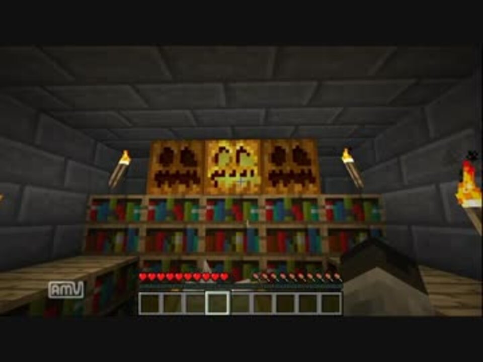 Minecraft レッドストーン回路 実用1x2ピストンドア講座 隠し扉 ニコニコ動画