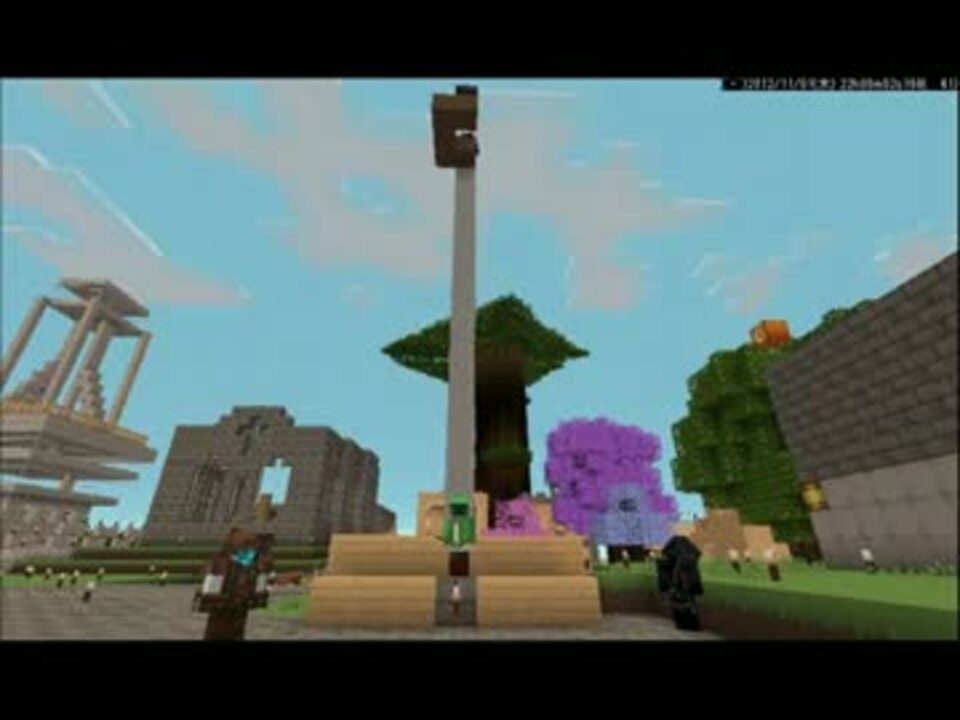 Minecraft 金床落下ムービー ニコニコ動画