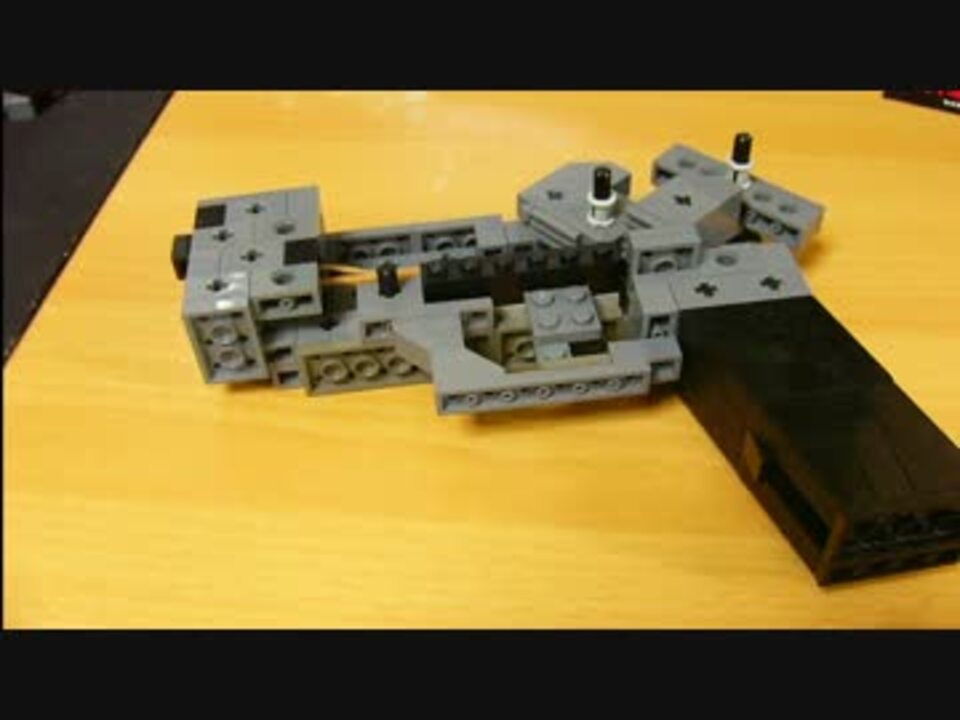 Legoで簡単に作れる連射式ゴム銃 ニコニコ動画