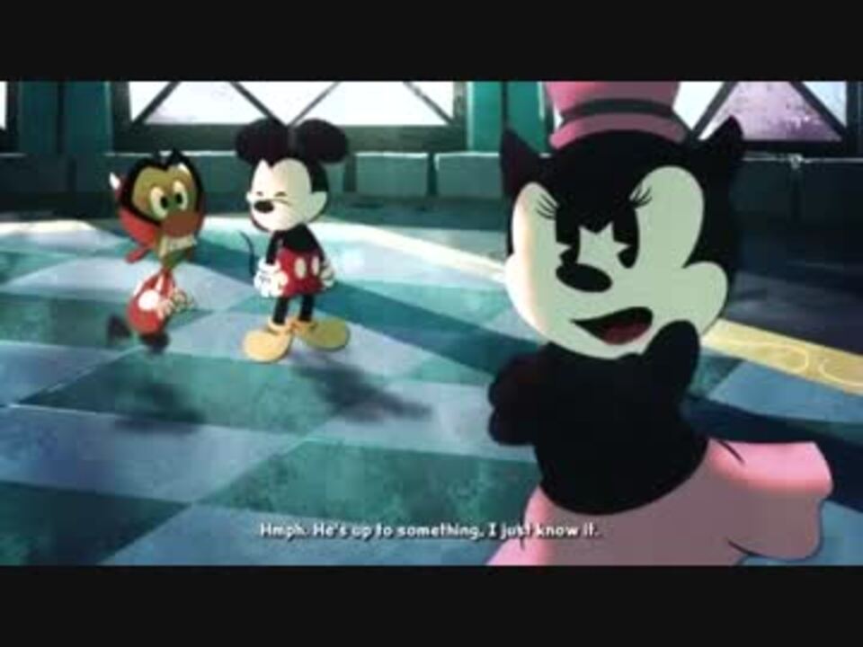 エピックミッキー2 アニメーション 1 Epic Mickey 2 The Power Of Two Cutscene 1 ニコニコ動画