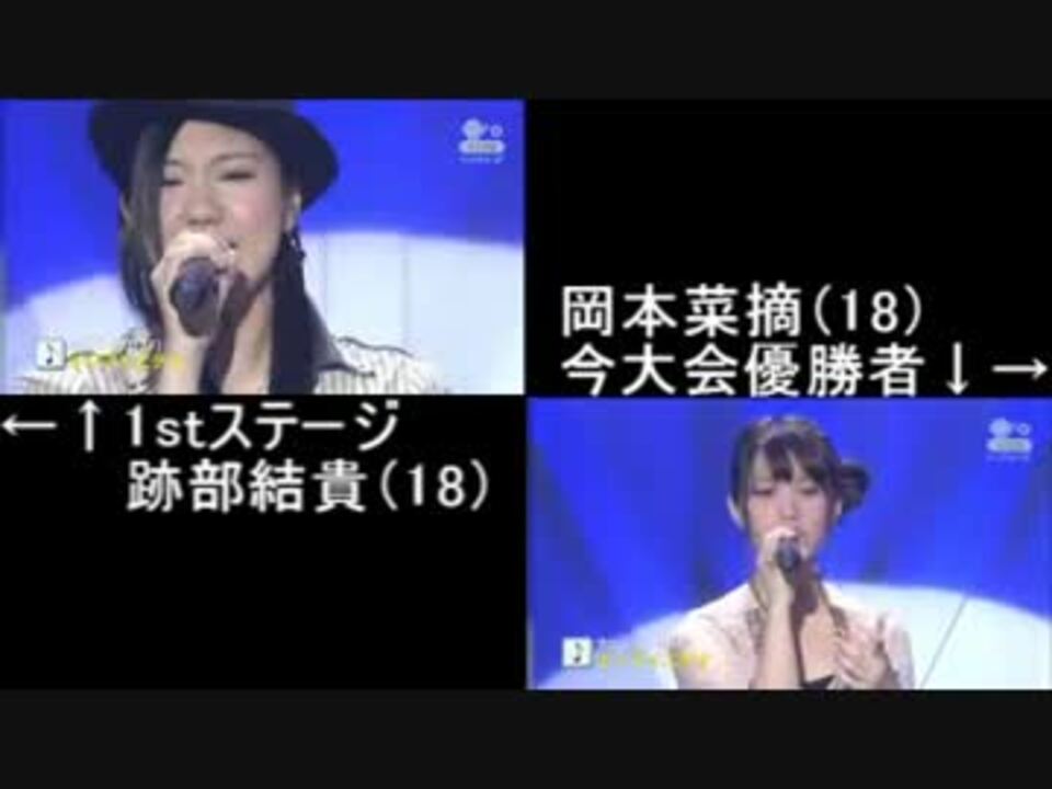 アニソングランプリ比較してみた イヤホン推奨 ニコニコ動画