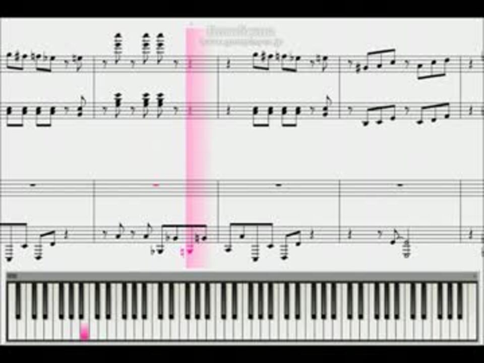 スーパーマリオ地上と地下のbgmをまぜまぜしてみた ピアノ連弾楽譜 ニコニコ動画