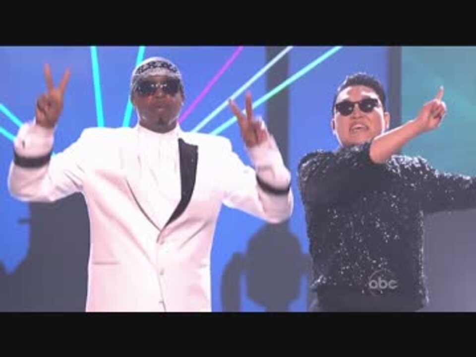 K-POP] PSY (with MC Hammer) - Gangnam Style (Remix) (AMA Awards