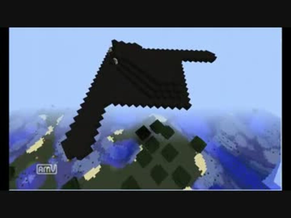 Minecraft B 2ステルス爆撃機もどきの紹介 配布あり ゆっくり実況 ニコニコ動画