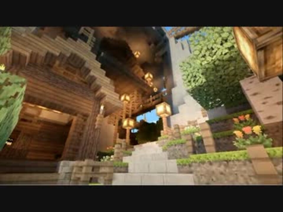 Minecraft 衝動的に王国を建ててみた 後編 ワールド配布