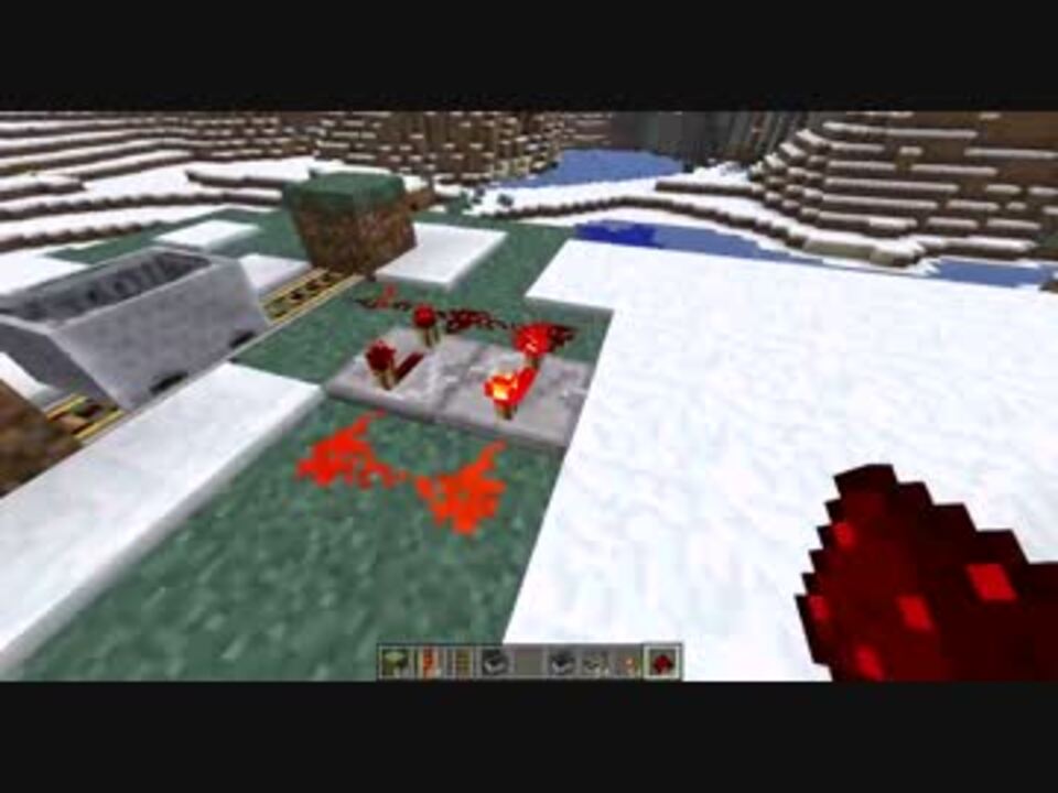 Minecraft トロッコの減速装置のようなもの ニコニコ動画