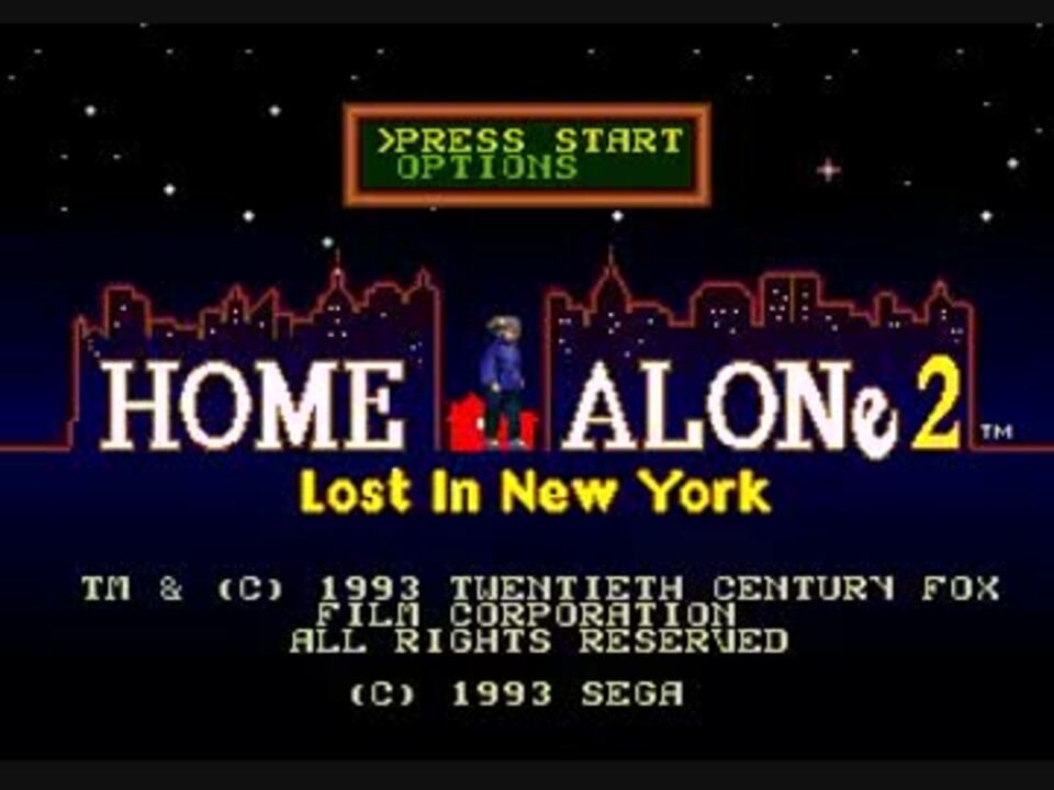 Start 2 lost. Home Alone 2 Lost in New York Sega. Home Alone игра сега. Home Alone 2: Lost in New York (игра). Sega Home Alone 2 New game.