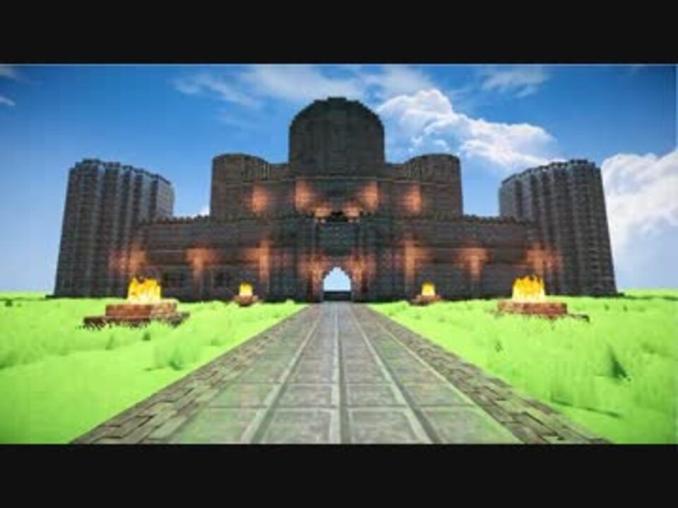 Minecraft Easybuildingで簡単お城建築 使い方説明 ニコニコ動画