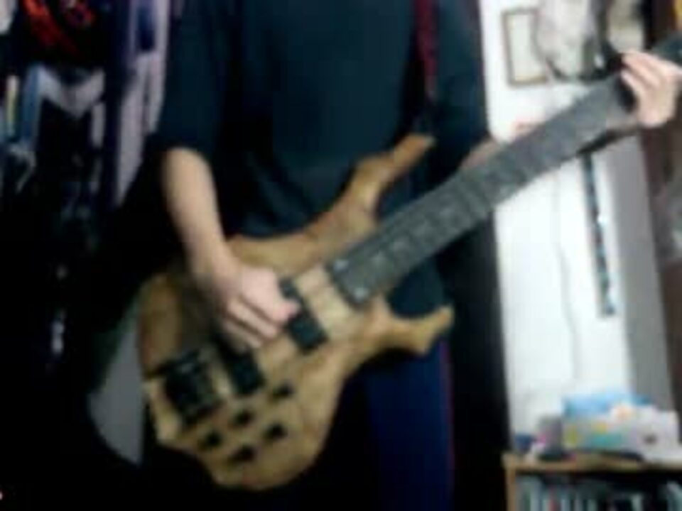Don T Say Lazyを再びベースで弾いてみた Tab譜 ニコニコ動画