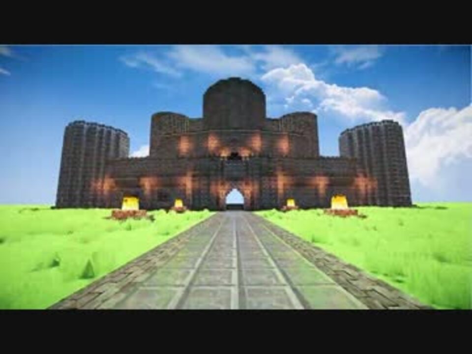 Minecraft Easybuildingで簡単お城建築 解説修正 追加