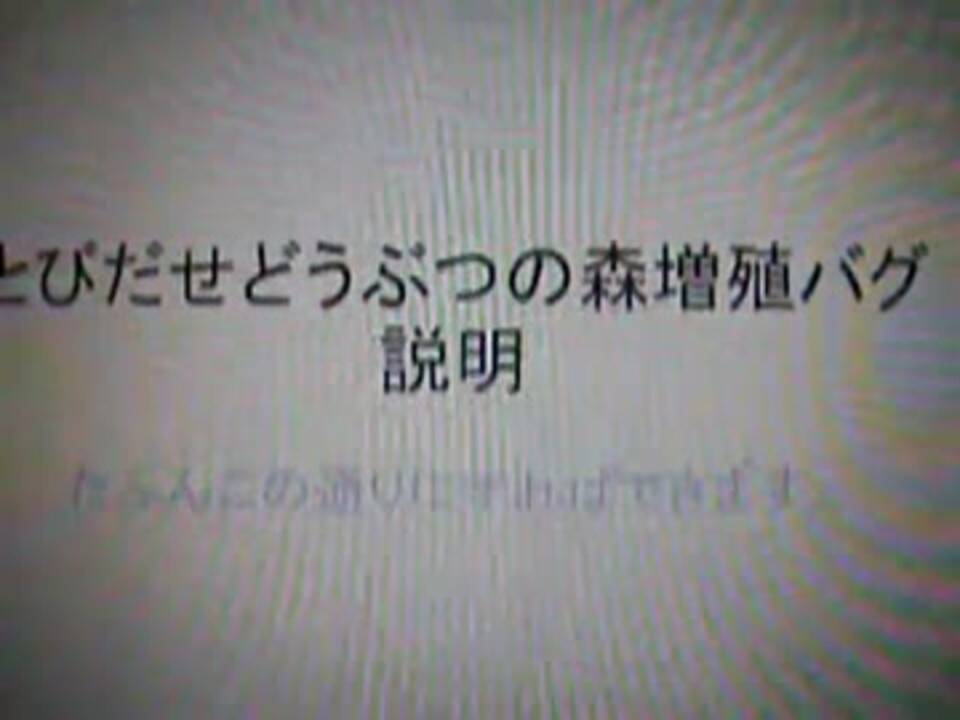 人気の どうぶつの森 バグ 動画 12本 ニコニコ動画