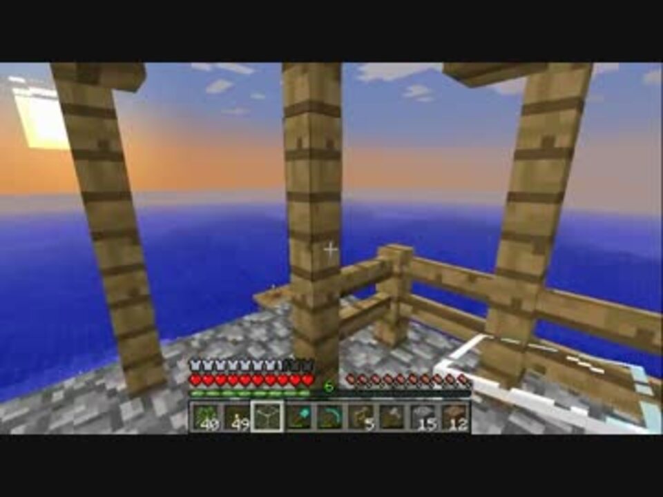 Minecraft 飛行機modで西へ飛べ Part ゆっくり実況 ニコニコ動画