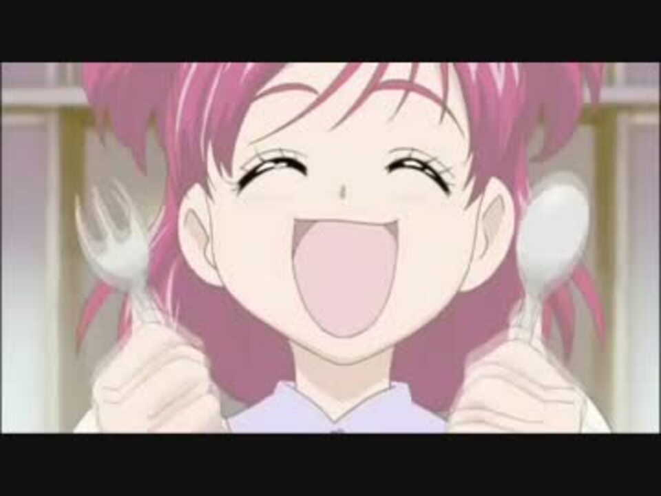 シュークリームと プリキュア５の食事シーンまとめ 豆大福 ニコニコ動画