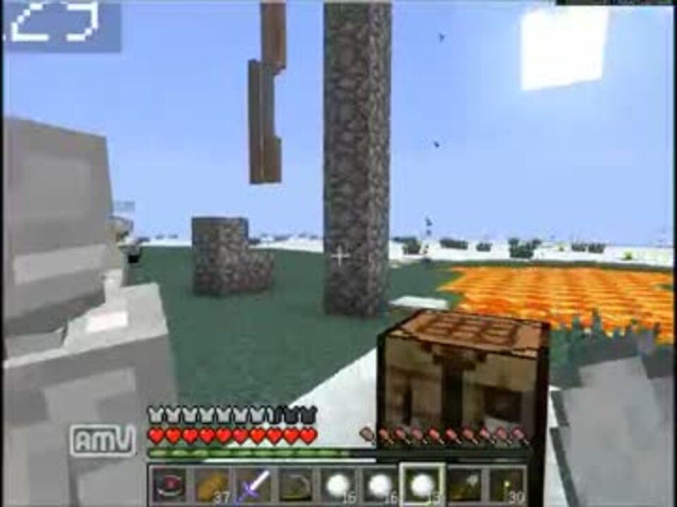 Minecraft 1人の中で１人になるまで戦え ハンガーゲーム 1日目 ニコニコ動画