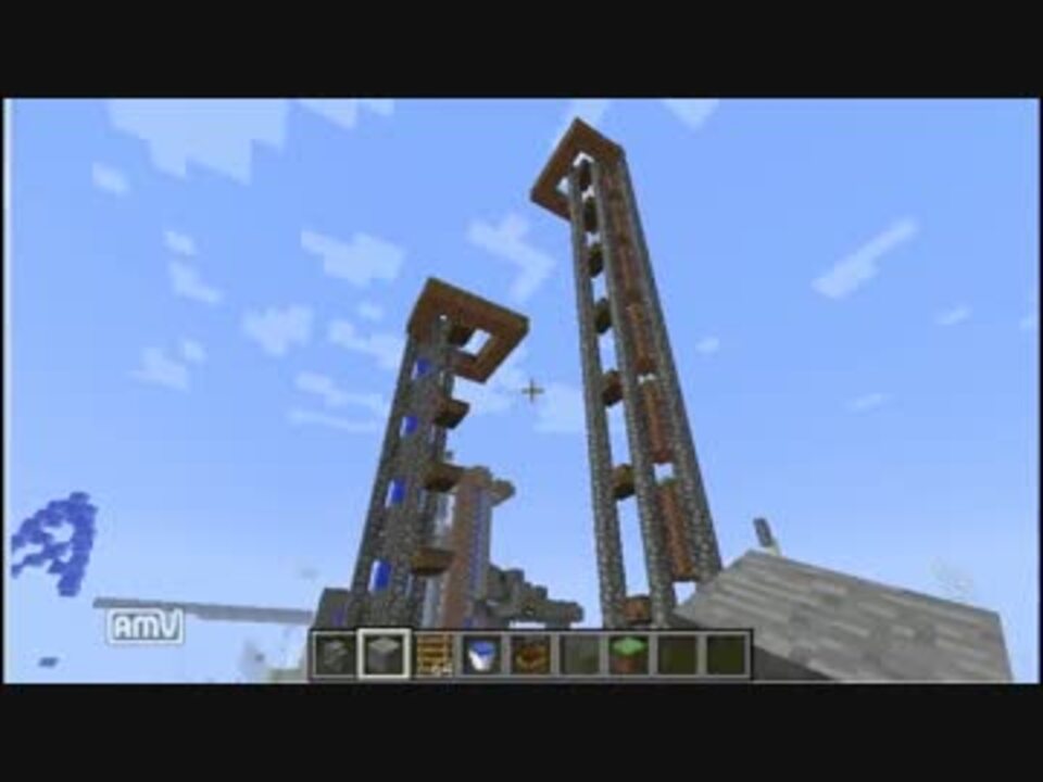 Minecraft 簡易式高速ボートエレベーター マルチ対応版 ニコニコ動画